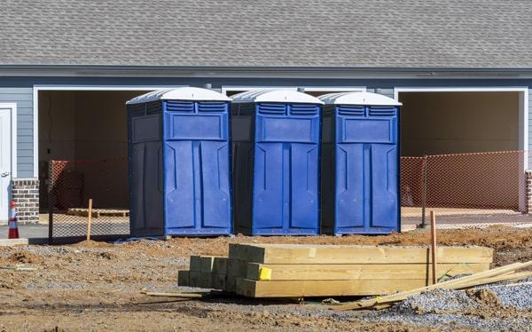 the average cost of renting a work site porta potty is around $-$ per month